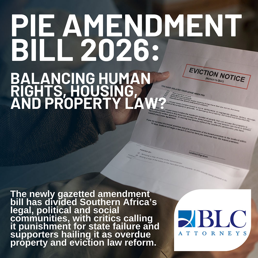 BLC - Pie Amendment Bill 2026